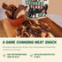 1lb 5oz Pack Grazly Beef Brisket Slab Steakhouse Quality | Grass-Fed & Finished | Only Meat & Salt, Soft & Buttery