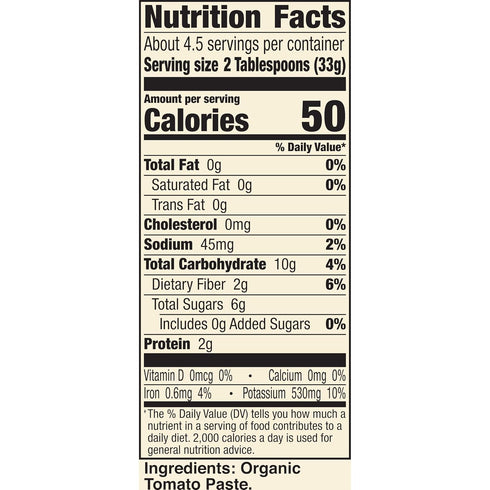 Muir Glen 5.5 oz. (Pack 2) Organic Tomato Paste in Resealable Pouch