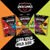 (4 Pack) 3.25 oz 9g 100% Jack Link's DUOs Jalapeno and Mango Beef Jerky - Bags - Ready to Eat Protein Snacks - Protein