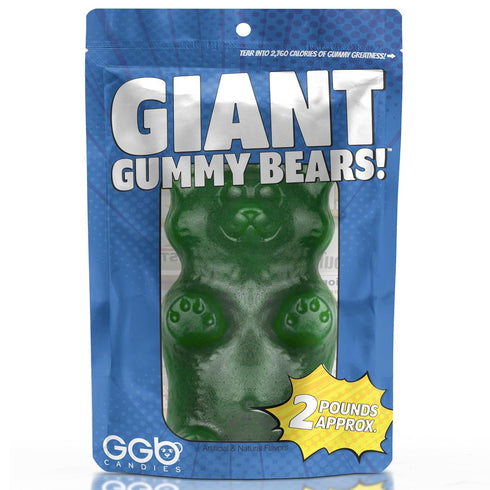 2LB Gummy Giant Bear (Sour Apple)