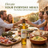 250ml Calizo Tuscan Herb Infused Olive Oil, Glass Bottle, Cold Pressed Extra Virgin EVOO with Real Basil, Oregano