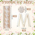 60 Set Packaging Woanger Wedding Almond Candy Favors for Guests Include Lace and Greeting Card bridal Souvenirs