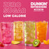 packets, Lemonade,10 packets Dunkin Zero Sugar Refreshers Singles To Go! Powdered drink mix Peach Passionfruit per box