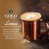 100% 12 oz. (Pack 4) Gold Coffee Co. Lunesa Premium Blend - Dark Roast, Whole Bean Arabica Coffee - Notes of Dark