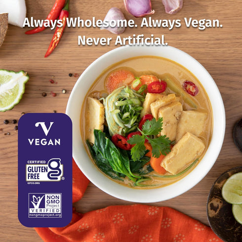 Simmer 3 Pack (9.8 oz Watcharee's Thai Curry Sauces - Coconut Curry | Authentic Khao Soi Recipe, Vegan, Non-GMO