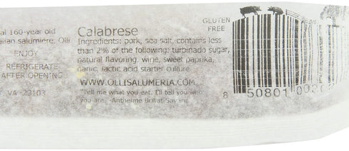 6 OZ OLLI SALUMERIA Calabrese Salami Chub