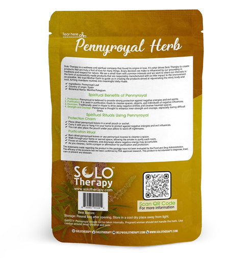 28 Pennyroyal Herb Grams - Pennyroyal Herb Cut and Sifted - Pennyroyal Dried Herb - Mentha pulegium Resealable Bag