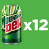 12 Oz (Pack 12) Mountain Dew Soda, Fl Cans