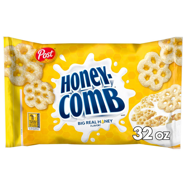 Honeycomb Post Cereal, Made with Real Honey, Kosher, 32 Oz Bag