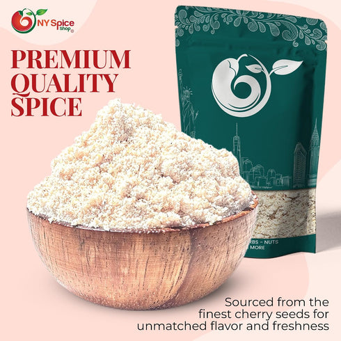 1 NY SPICE SHOP Ground Mahlab - Spice Mahlepi Powder Dried Natural Mahlep - Dry Mahlep Spice for Pastry Making Pound