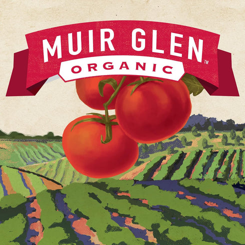Muir Glen 28 oz. Organic Diced Fire Roasted Canned Tomatoes