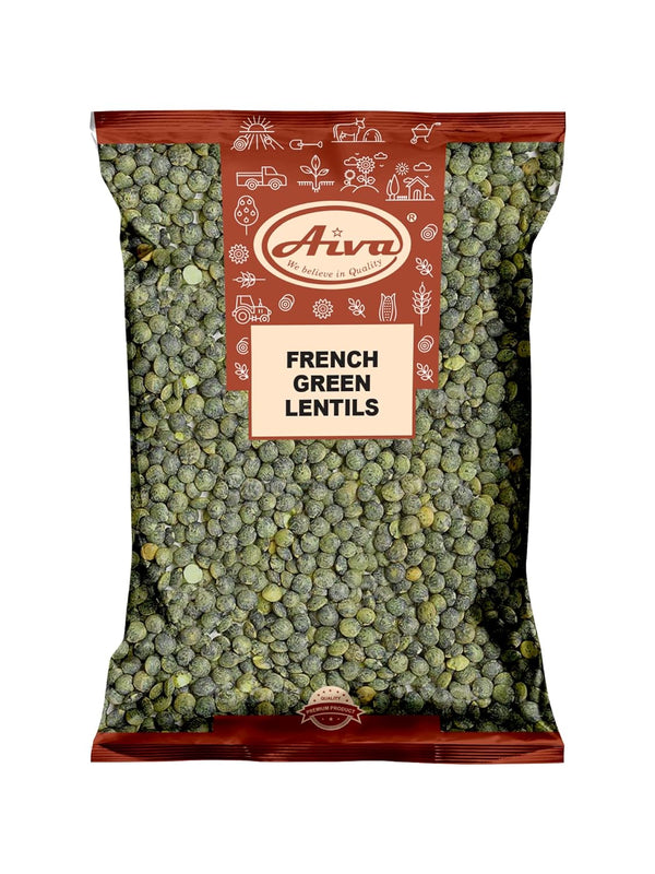 Aiva French Green Lentils (Lentilles Vertes) 10 lb