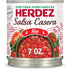 7 oz (12 Pack) HERDEZ Salsa Casera, Hot, Can - Authentic Mexican Homestyle Salsa, Perfect for Tacos, Chips & Dips