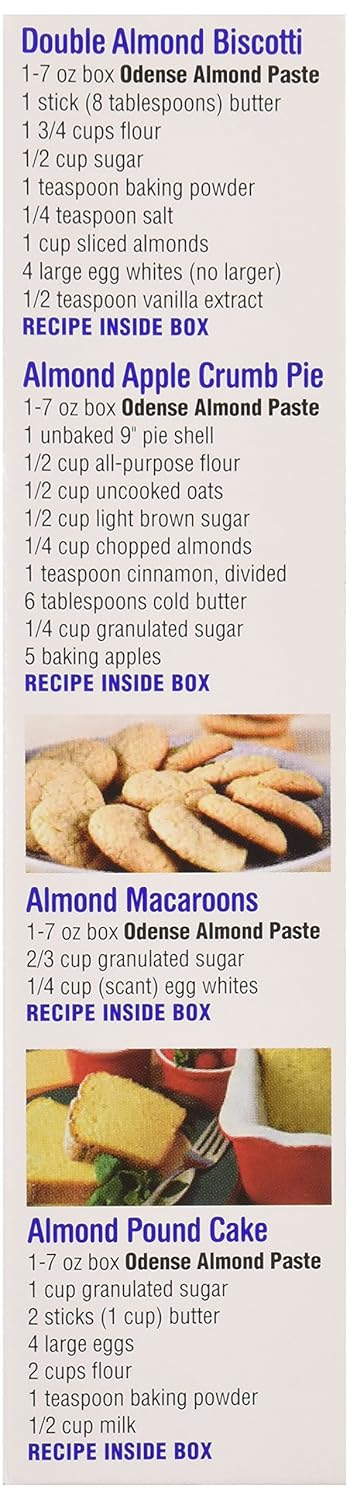 Odense 7 , Almond Paste Gluten Free, Ounce
