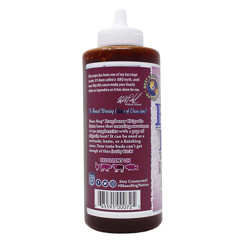 Blues Hog Raspberry Chipotle BBQ Sauce, 25 oz Squeeze