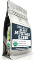 Spice Profile USDA Organic Black Mustard Seeds, Lab Tested, Resealable 8 oz