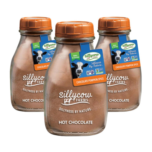 Silly Cow Farms Hot Chocolate Pumpkin Spice Mix | Rich Cocoa Powder