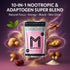 10-in-1 150g SMART MATE Adaptogenic Yerba Mate Coffee Alternative Nootropic Drink Mix with Ashwagandha, Collagen