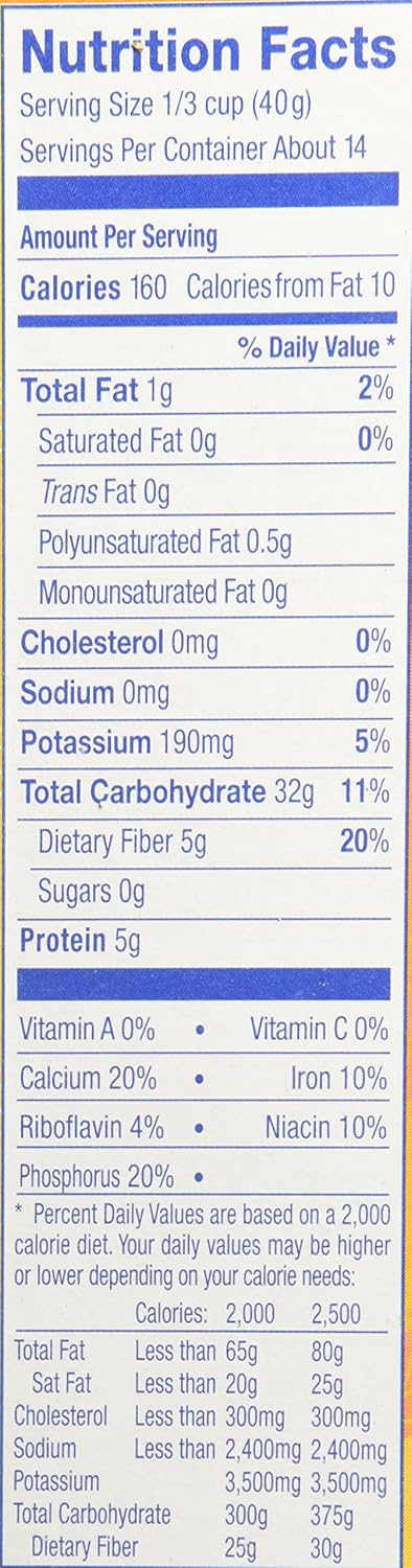 Wheatena 20 oz Pack 6 Toasted Hot Wheat Cereal