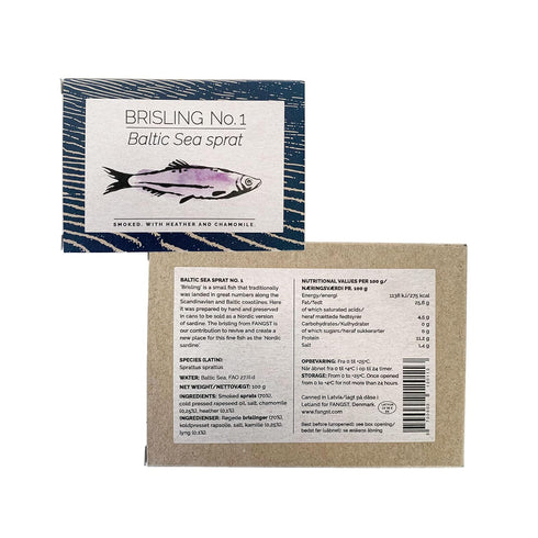 Pack 4 Fangst - Canned Nordic Seafood Variety