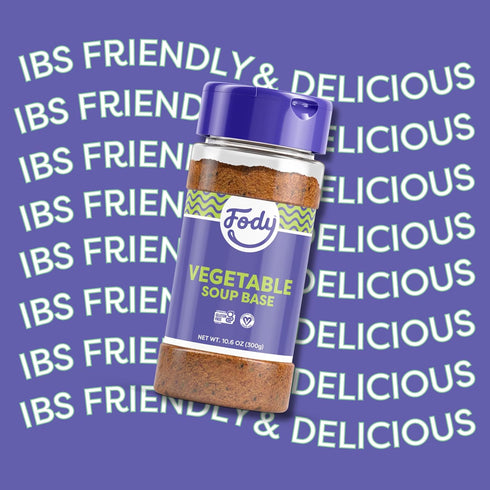 10.6 Oz, Fody Foods Vegetable Soup Base & Seasoning, Ready to Use, Garlic and Onion Free, Low FODMAP Certified, Gut