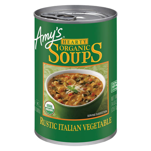 Amy's Organic Rustic Italian Soup, 14 OZ