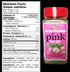 10oz Geenafoods Herbed Himalayan Pink Fine Salt, Artisan Crafted with Garlic, Onion, Rosemary, Basil, Parsley, more