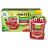 Mott's No Sugar Added Strawberry Applesauce, 3.2 Oz Clear Pouches, 48 Count