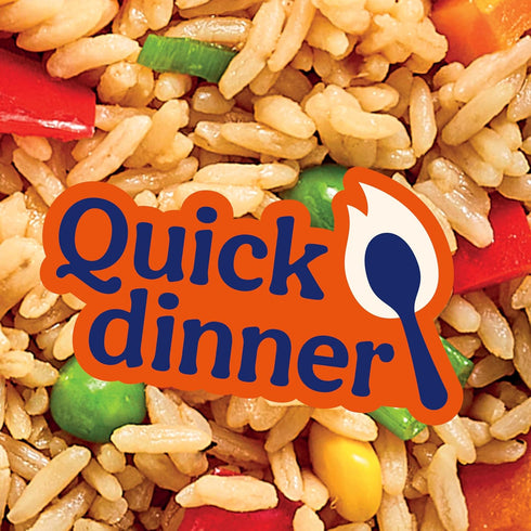 90 9 oz BEN'S ORIGINAL Street Food Fried Rice with Vegetables, Prepared Entre, Microwave in Seconds
