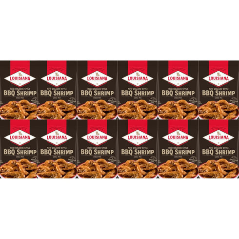 Louisiana Fish Fry Products BBQ Shrimp Sauce Mix, 1.5 Oz, Pack of