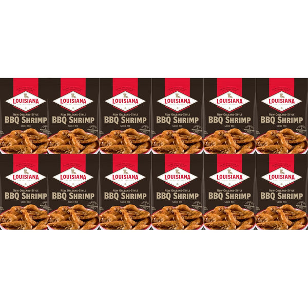 Louisiana Fish Fry Products BBQ Shrimp Sauce Mix, 1.5 Oz, Pack of