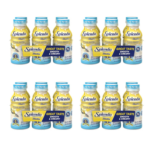 SPLENDA Diabetes Care Shakes - Meal Replacement Shake, French Vanilla, 8 Fl