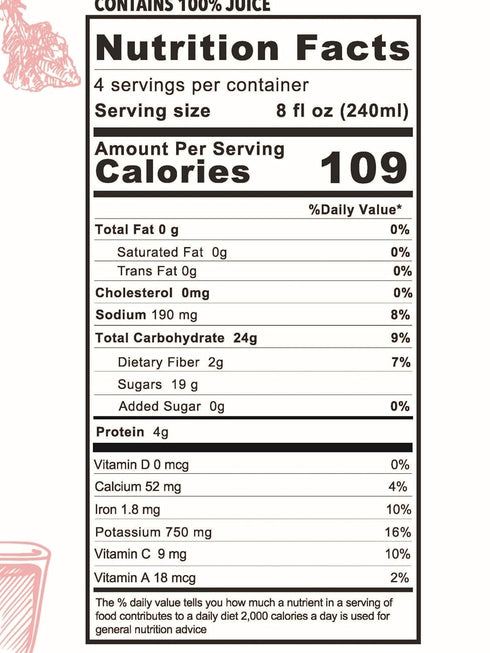 33.8 Oz (6 Pack) Anna and Sarah Organic Red Beet Juice - Glass Bottle No Sugar Added, No Artificial Colors, No