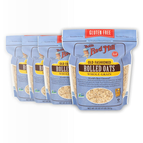 Bob's Red Mill Gluten Free Old Fashioned Rolled Oats, 32oz (Pack of