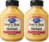 Silver Spring s Mustard, Beer & Brat 9.5oz (Pack of 2)
