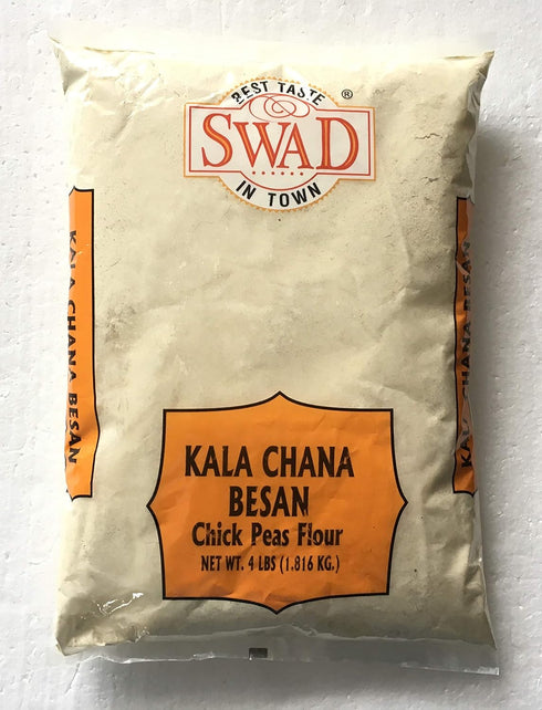 Swad Kala Chana Besan (Chick Peas Flour) - 4 lbs