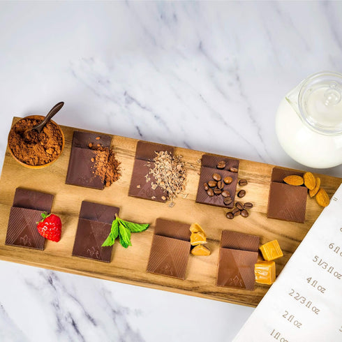 120 Count Chocolate Squares Individually Wrapped, Moodibars by Astor Chocolate, Gourmet Belgian Milk & Dark Chocolate