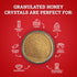 1.5LB (Pack 1) Hoosier Hill Farm Granulated Honey Crystals