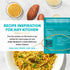 Set 4-Packs 12-16 moji masala Indian Spice Kits Kitchari Masala Spice Blend Spice Mix for Authentic Indian Food at Home