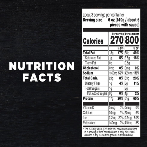 Frozen 14.8 oz. Gardein Ultimate Plant-Based Buffalo Chick'n Wings, Vegan, Meat Alternative