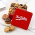 24 4 Mrs. Fields Nibblers Bite-Sized Cookies Signature Mini Tin - Assorted with Classic Cookie Flavors