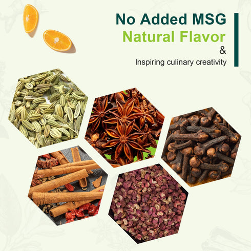 1 Soeos Chinese Five Spice Ounce, Five Spice Powder, Five Spice Chinese Seasoning Non-GMO, Non-irradiated, No