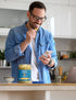 10 oz Just the Cheese Minis Grilled Cheese Crisps, Jar, Delicious Low-Carb Lifestyle Protein Chips, High-Protein