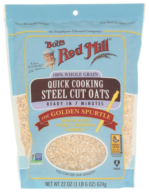 Bob's Red Mill 22-ounce Quick Cooking Steel Cut Oats