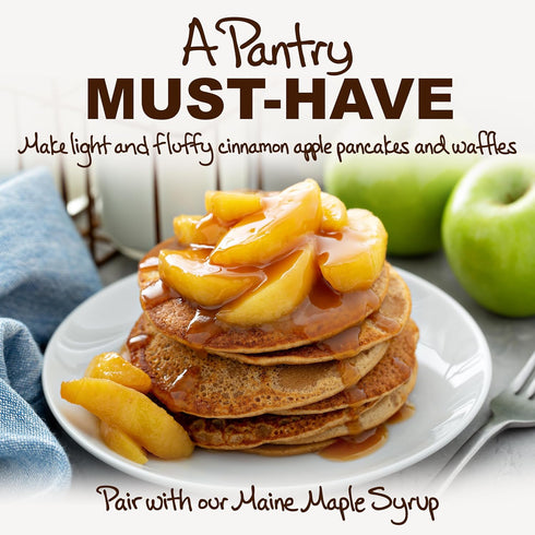 16 Stonewall Kitchen Cinnamon Apple Pancake & Waffle Mix, Ounces