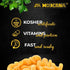 16 oz (Pack 20) LA MODERNA, Cavatappi Tornillos Pasta, of | Enriched Durum Wheat Semolina | Kosher, Non-GMO, Iron