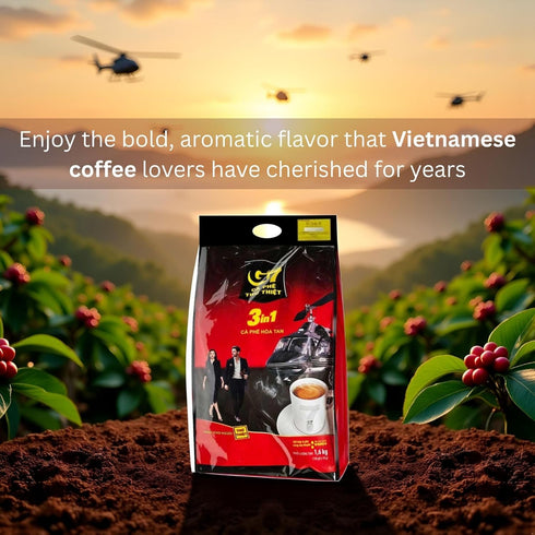 G7 3-in-1 100 x16g (1 Pack) Trung Nguyen Instant Premium Vietnamese Coffee Servings Sticks Beverage Vietnam Origin