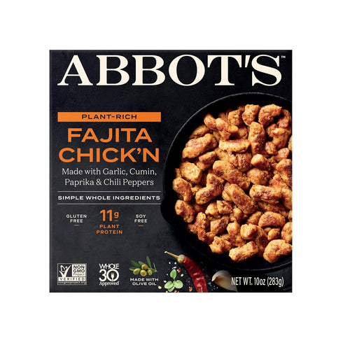 Abbot's Butcher Abbot's, Fajita Chickn, 10 Ounce