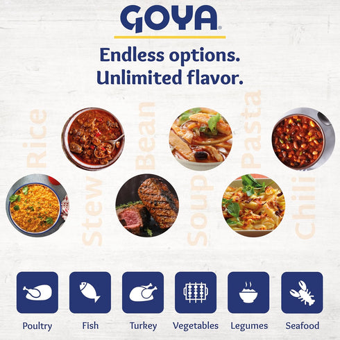 15.5 (Pack 8) Goya Foods Chick Peas, Garbanzo Beans, Ounce