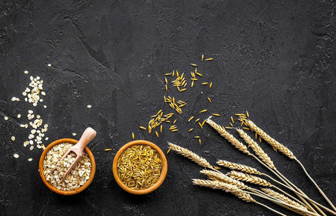 3 100% Food to Live Organic Rolled Oats, Pounds Old-Fashioned, Whole Grain, Non-GMO, Raw, Kosher, Bulk Oats. Perfect